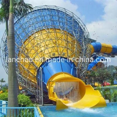 Customized Color Fiberglass Tornado Water Slide for Amusement Park