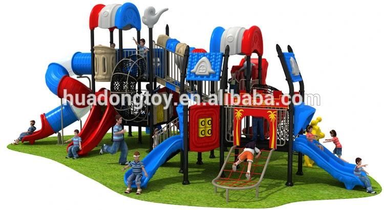 Wholesale Children Outdoor Playground Equipment Outdoor Play Plastic Slides