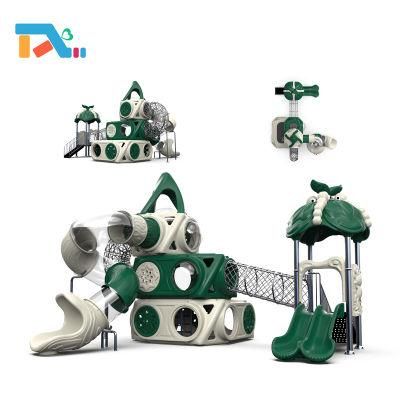 Outdoor Children Play Area Playground Equipment Slides