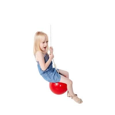 Wholesale Garden Decoration Kids Swing Seat Set Hanging Rope Professional Manufacture Indoor PVC Swing Ball