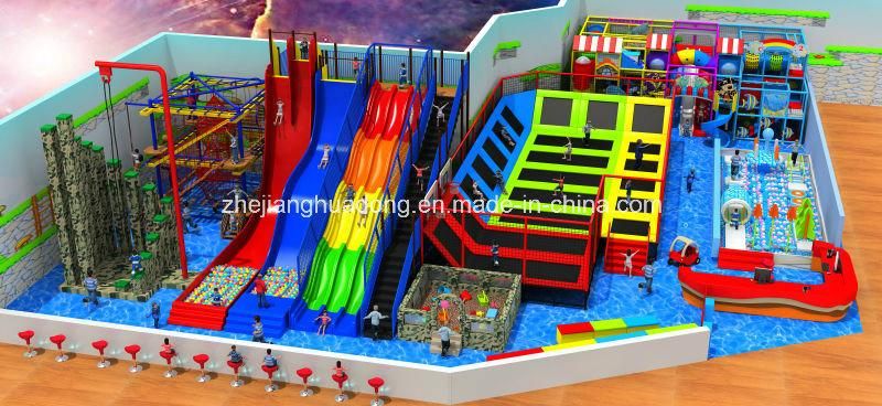 2016 New Multifunctional Funny Indoor Playground (HD16-188A)