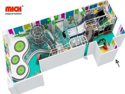 2019 New Children Soft Play Center Indoor Playground with Big Ball Pool