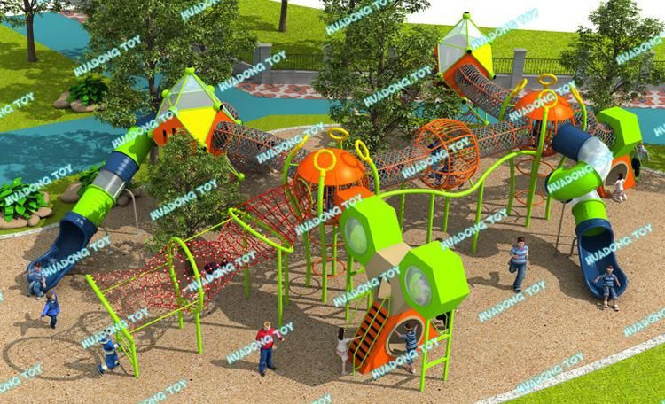 Outdoor Climbing Rope Net Fitness Playground for Child