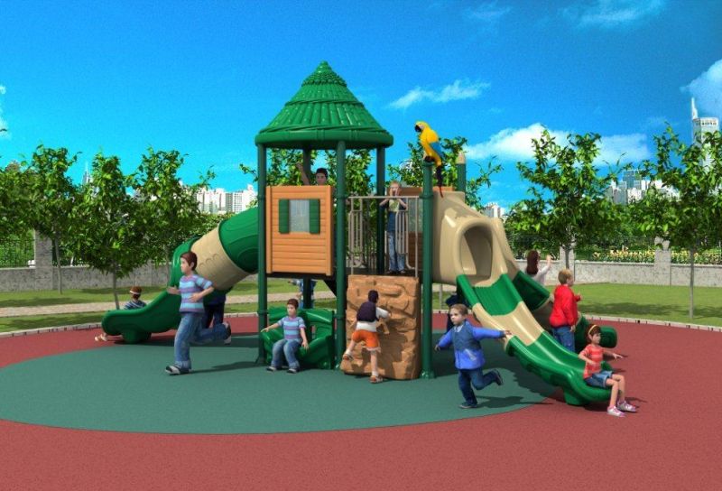 New Design Outdoor Playground Equipment with Children Slide
