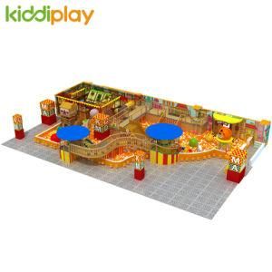 Hot Sale Wooden Theme Children Entertainment Indoor Equipment Amazing Play Center Outdoor Indoor Playground