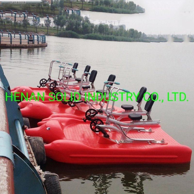 Water Play Equipment Leisure Sport Games Single Seat Two Seater Three Seaters Water Bike Bicycle