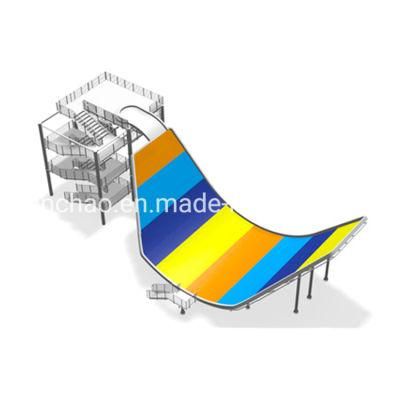 U-Waving Water Slide for Aqua Water Park