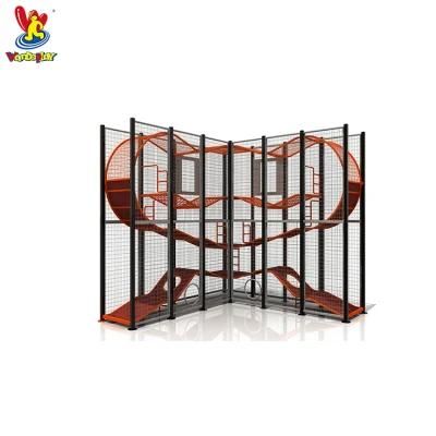 Outdoor Playground Kids Cage Climbing Play Equipment