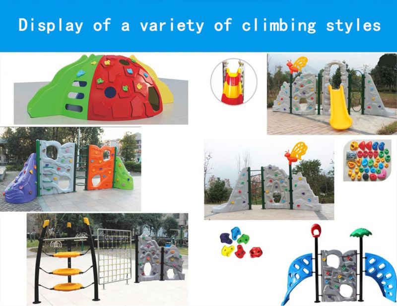 Children′ S Outdoor Climbing Wall Drilling Net Combination Amusement Equipment in Park