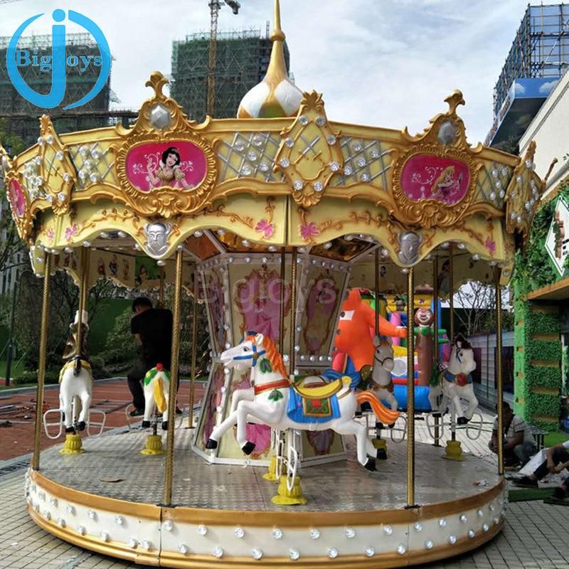 Amusement Kiddie Ride Luxury Carousel Ride for Sale