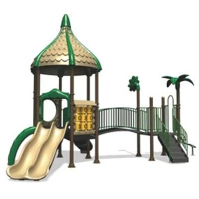 Customized Outdoor Kids Playground Amusement Park Equipment Slide Set 323b