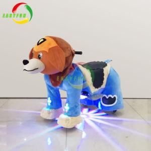 Factory Price Entertainment Stuffed Animal Electric Ride on Furry Animal