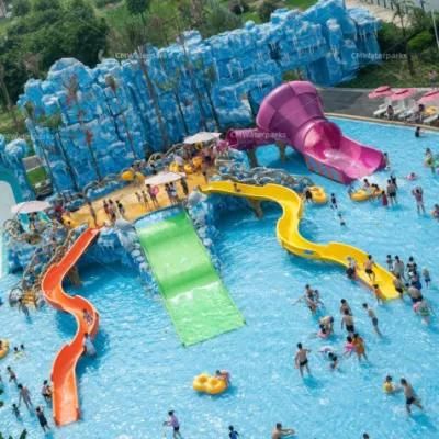 Hot Sale Fiberglass Water Slide Water Park Equipment for Outdoor