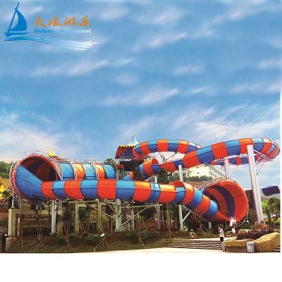 Water Slides for Hotel Hot Sale Fiberglass Customized