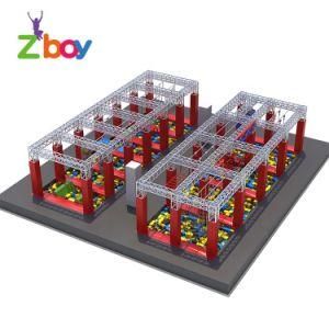 American Standards Indoor Adult Obstacle Course Ninja Warrior Course