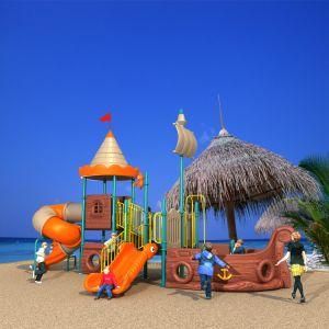Pirate Ship Type Children Outdoor Playground and Plastic Playground Material Amusment Park Equipment