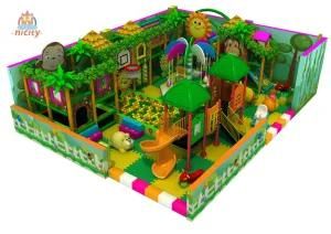 Natural Forest Animal Theme Soft Indoor Playground Children Play Area