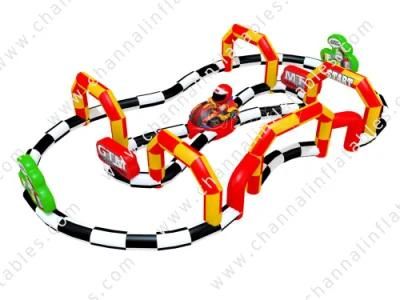 Customized Design Inflatable Race Track for Go Karts Chsp707