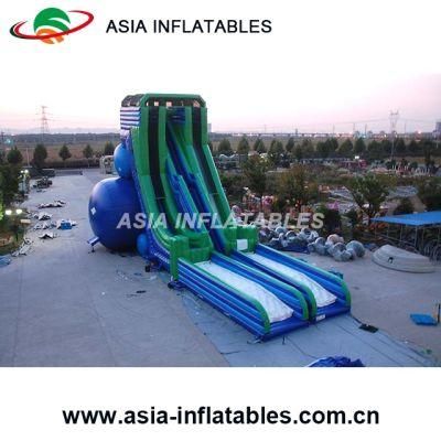 Giant Trippo Hippo Water Slide, Inflatable Sand Beach Amusement Games