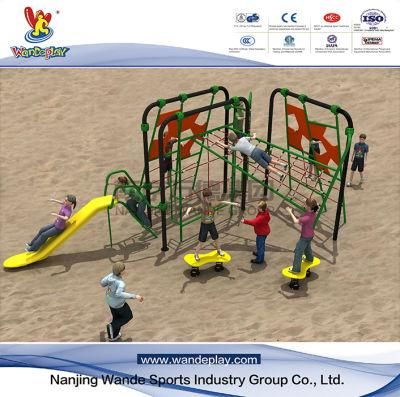 Wandeplay Climbing Amusement Park Children Outdoor Playground Equipment with Wd-Tn0308