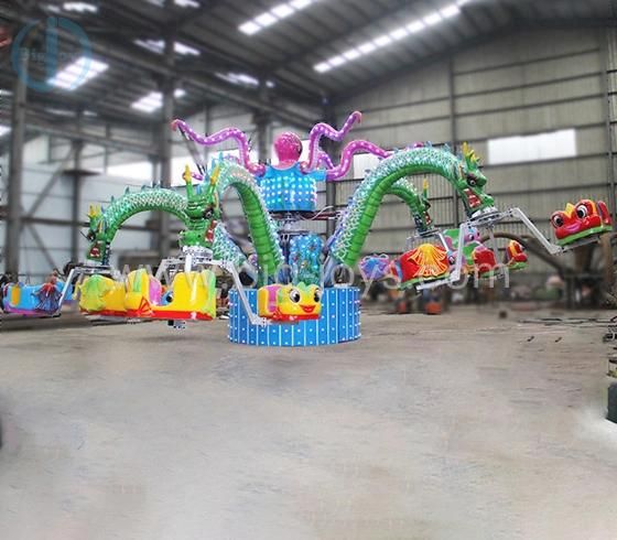 Cheery Manufacturer Playground Equipment Amusement Park Machine Big Octopus Ride for Sale