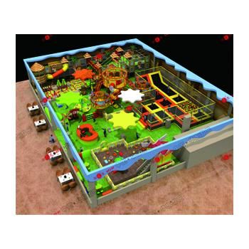 Customized Assessed Supplier Children Castle Indoor Playgrounds