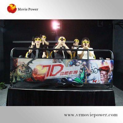 Movable Electronic Truck Mobile 7D Movie Theatre Virtual Reality Cinema