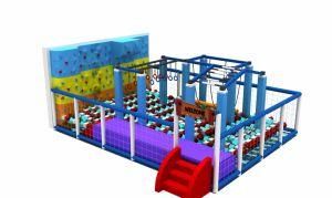 2017 Funny Kids Indoor Playground with Climber Area