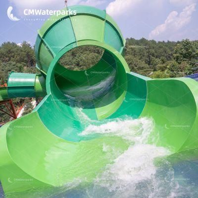 New Arrival Water Park Equipment Fiberglass Water Slide Kids Slide for Outdoor