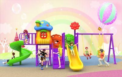 Soft Play Equipment Indoor Playground with Outdoor Swing Sets for Kids