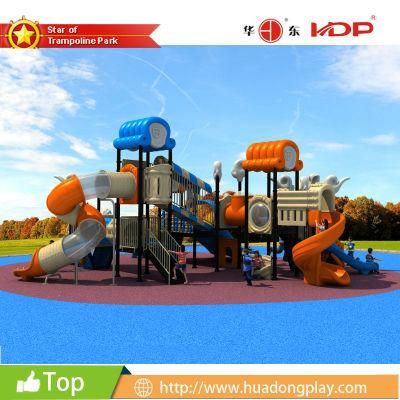 New Design Outdoor Playground Equipment Kids Slides (HD16-004A)