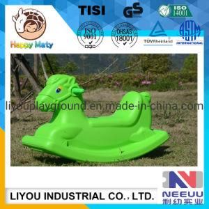 Kid Plastic Animal Rider Rocking Horse Indoor Playground of Ce Tisi Certificate