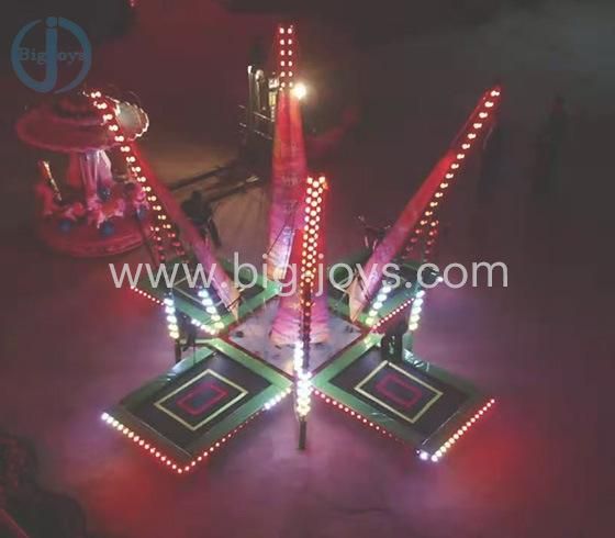 High Evaluation Large 4 in 1 Bungee Trampoline/Bungee Trampoline Price/Bungee Jumping Trampoline