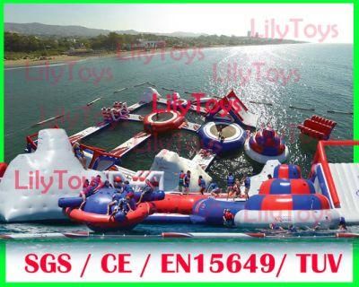 Water Park Game, Inflatable Water Floating Park, Lake Water Park