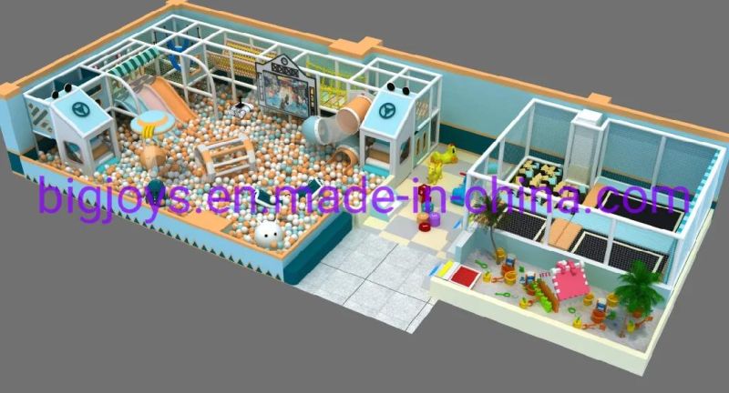 Nursery School Soft Indoor Playground with New Style Designs