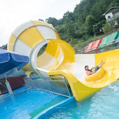 New Water Park Equipment Fiberglass Water Slide Kids Slide Kids Playground Equipment