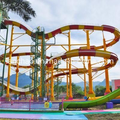 Fly Dragon Fiberglass Water Slide for Theme Park