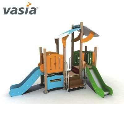 Children Gymnastic Gym Slides Kids Outdoor/Indoor Wood Fun/Funny Special Plastic Playground for Park