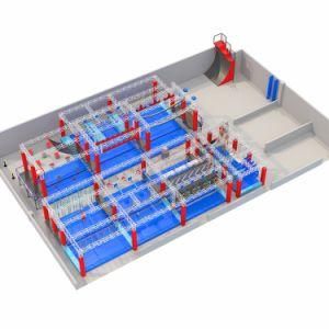 Dreamland Manufactured Elevated Obstacles Course Ninja Gym for Sale