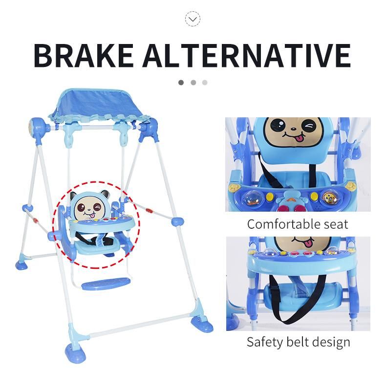 Blm 2021 New Children′s Swing Wholesale Manufacturers for Straight Folding Children′s Swing with Music Box