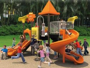 Plastic Toy Kids Slide Children Outdoor Playground Equipment Amusement Park