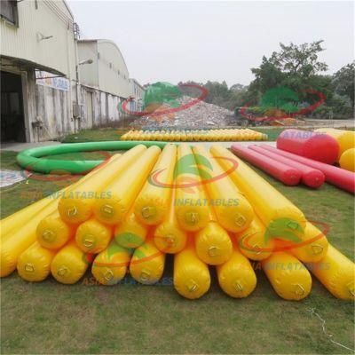 High Quality Water Floating Inflatable Long Tube Inflatable Buoy for Water Park