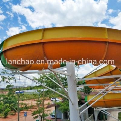 Amusement Family Rafting Fiberglass Water Slide for Park