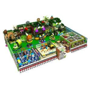 Castle Indoor Playground with Ice Cream Cartoon