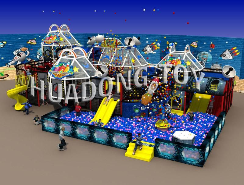 Kids Amusement Park Plastic Small Toy Play House