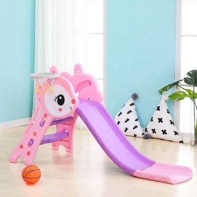 Children Indoor Play Educational Plastic Kids Slides