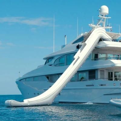 Outdoor Inflatable Floating Water Slide for Yacht