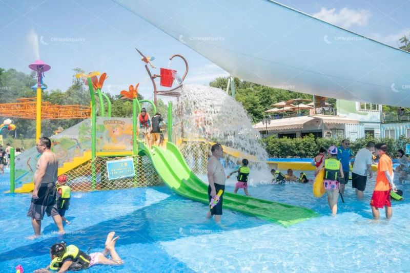 Customized Fiberglass Slides Water Park Equipment