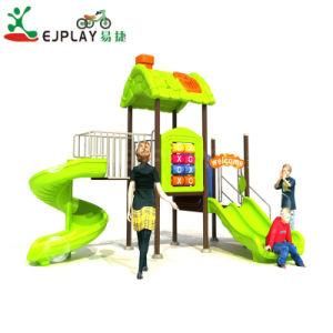 Ejplay High Quality Plastic Slide Indoor and Outdoor Preschool Kids Playground Equipment Toys Kids Amusement Park Slide Playground
