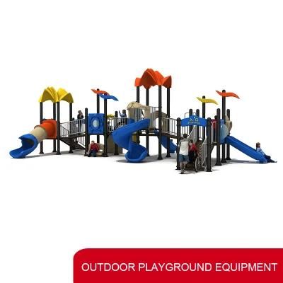 Fun Plastic Slides Outdoor Playground Equipment for The Disabled Kids